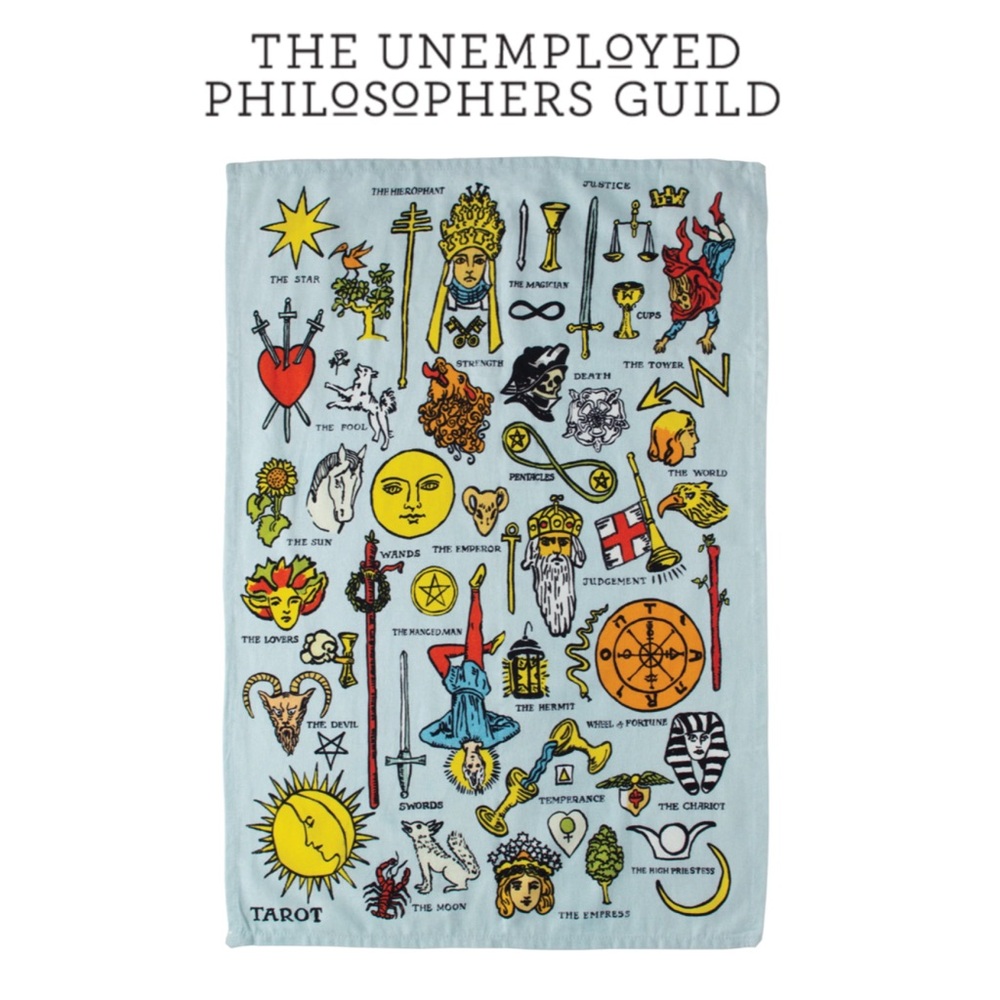 The Unemployed Philosophers Guild Tarot Towel